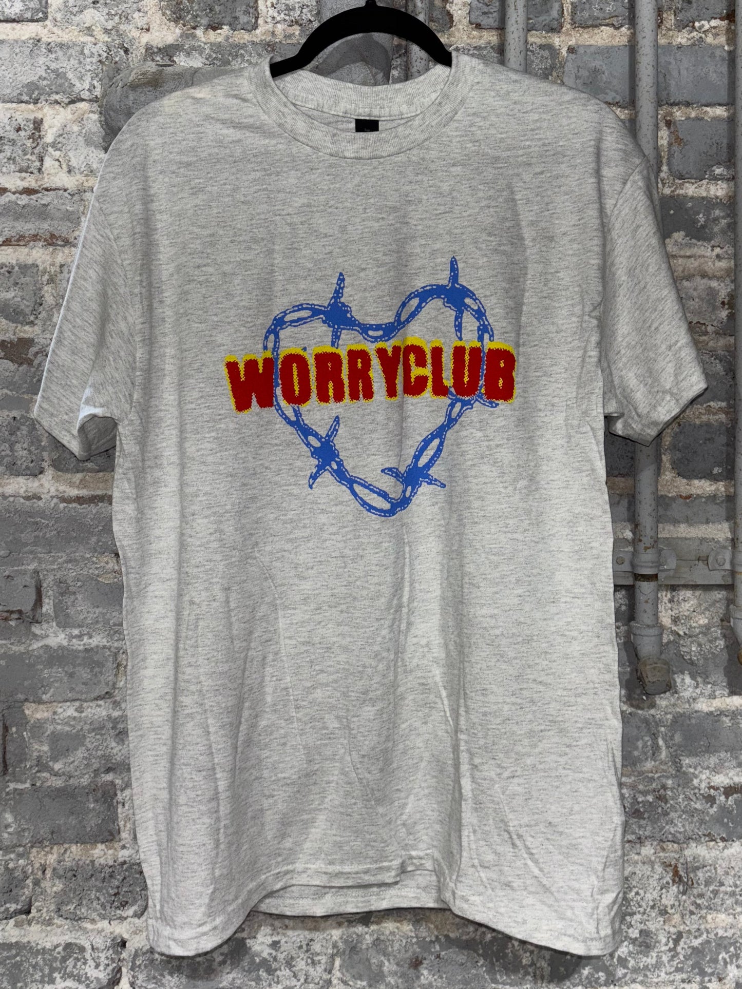Worry Club - Grey Heart Shirt