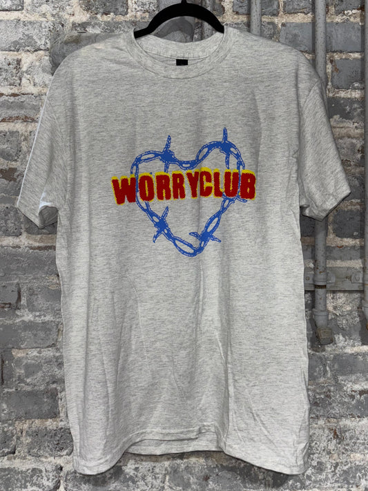 Worry Club - Grey Heart Shirt