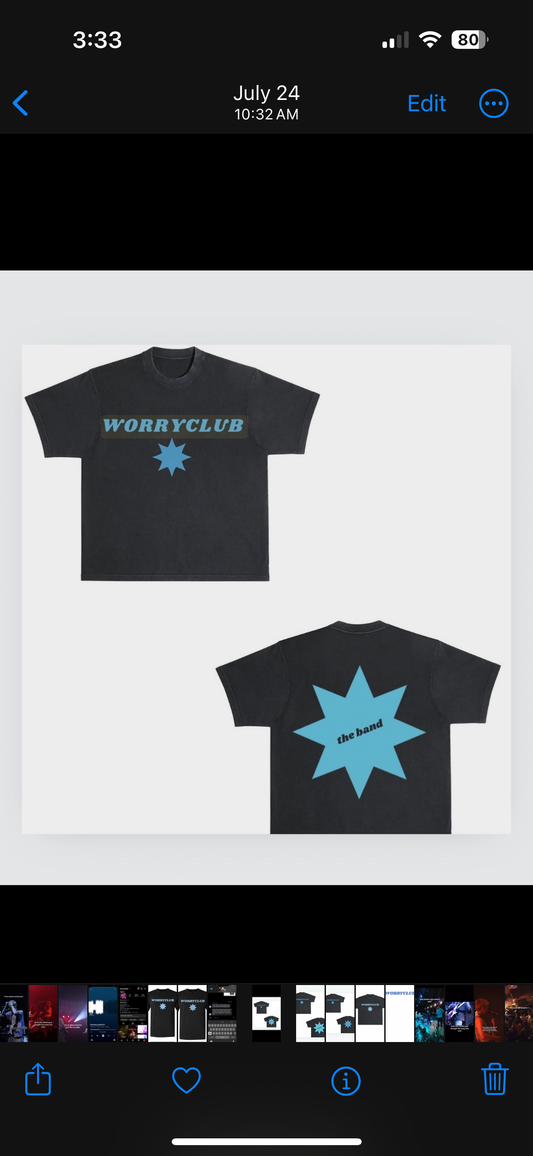 Worry Club STAR TEE