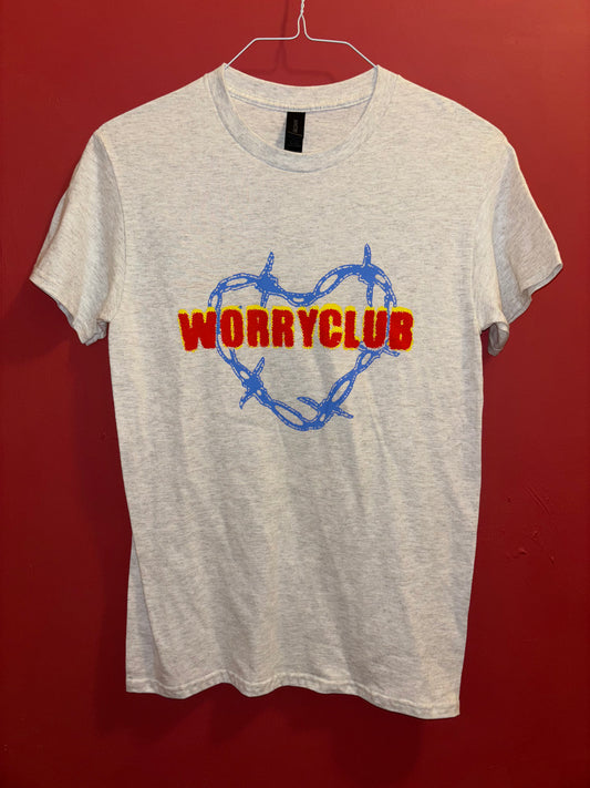 Worry Club - Grey Heart Shirt
