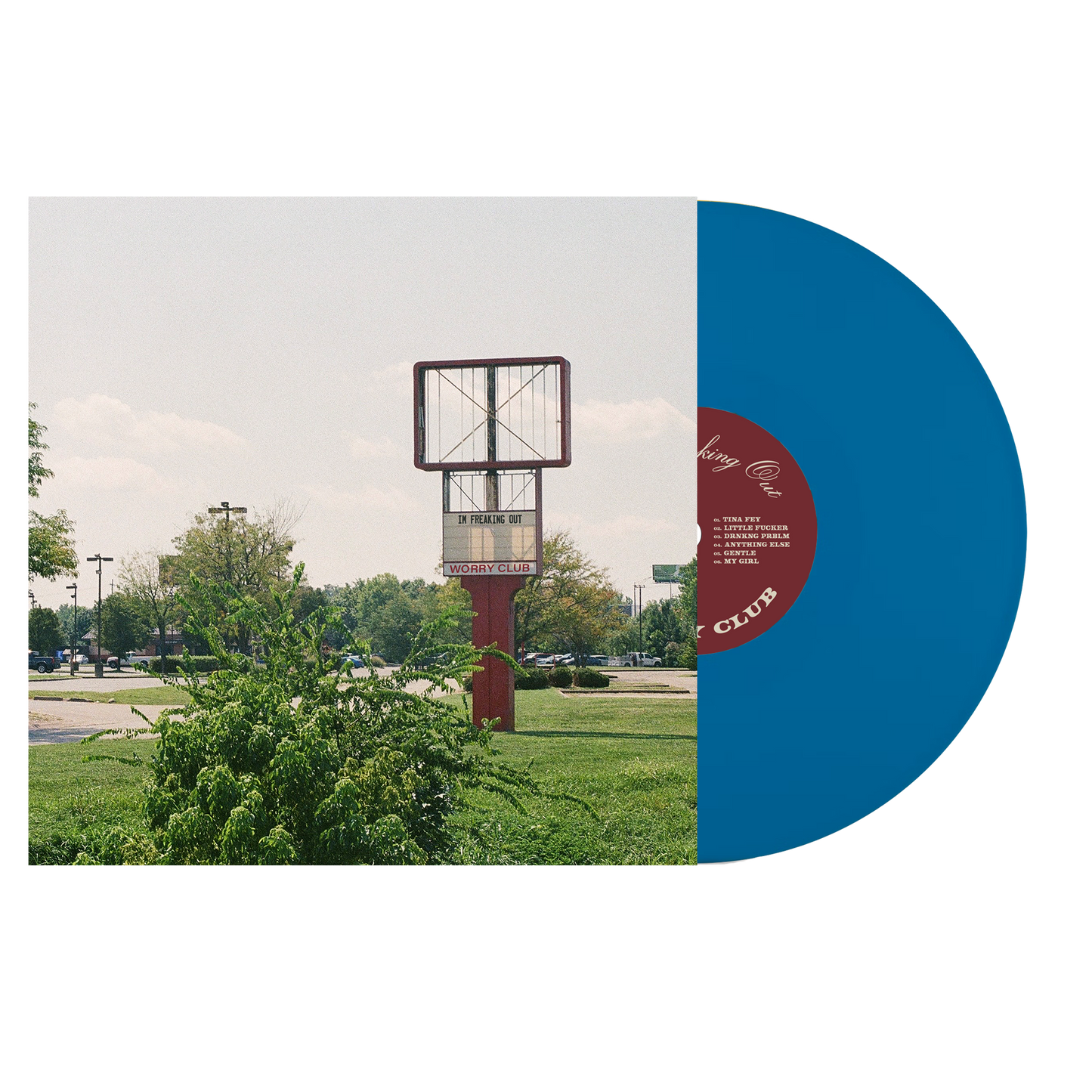 Worry Club - I'm Freaking Out Vinyl [Sky Blue]
